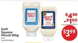 Homeland Market Kraft Squeeze Miracle Whip offer