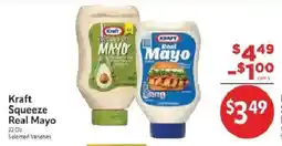 Homeland Market Kraft Squeeze Real Mayo offer