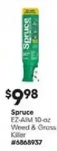 Lowe's Spruce ez-aim weed & grass killer offer