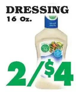 Foodland Food Club dressing offer