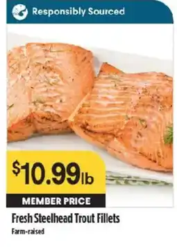 Raley's Fresh Steelhead Trout Fillets offer