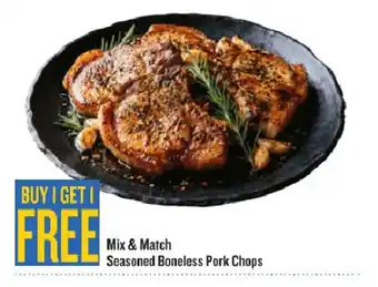 Homeland Market Seasoned Boneless Pork Chops offer