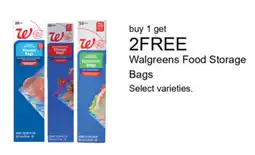 Walgreens Walgreens Food Storage Bags offer