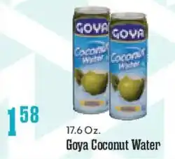 Market Basket Goya Coconut Water offer