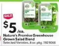 Stop&Shop Nature's Promise Greenhouse Grown Salad Blend offer