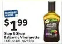 Stop&Shop Stop & Shop Balsamic Vinaigrette offer