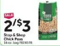 Stop&Shop Stop & Shop Chick Peas offer