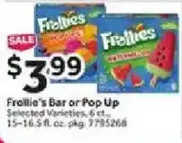 Stop&Shop Frollie's Bar or Pop Up offer