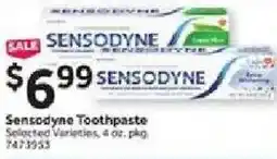 Stop&Shop Sensodyne toothpaste offer