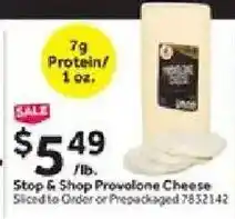 Stop&Shop Stop & Shop Provolone Cheese offer