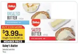 Raley's Raley's Butter offer