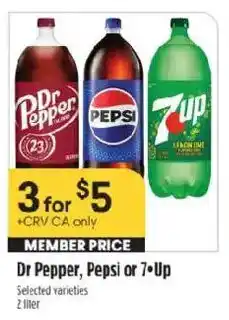 Raley's Dr Pepper Pepsi or 7-Up offer