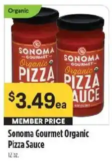 Raley's Sonoma Gourmet Organic Pizza Sauce offer
