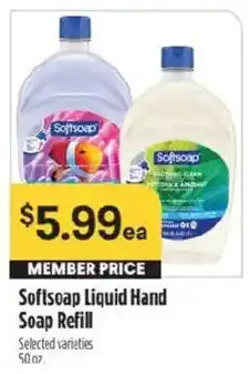 Raley's Softsoap liquid hand soap refill offer