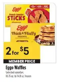 Raley's Eggo Waffles offer
