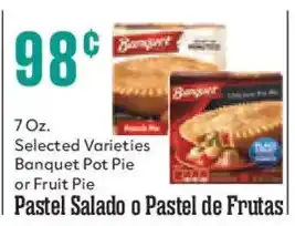 Banquet Pot Pie or Fruit Pie