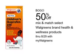 Walgreens Walgreens children's ibuprofen offer