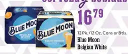 Market Basket Blue Moon Belgian White offer