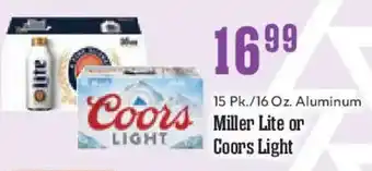 Market Basket Miller Lite or Coors Light offer