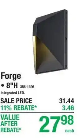 Menards Forge 8"H offer