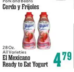 Market Basket El Mexicano Ready to Eat Yogurt offer