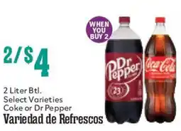 Market Basket Coke or Dr Pepper offer