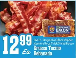 Market Basket Kountry Boys Thick Sliced Bacon offer