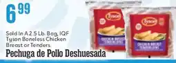 Market Basket Tyson Boneless Chicken Breast or Tenders offer