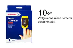 Walgreens Walgreens Pulse Oximeter offer