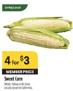 Raley's Sweet Corn offer