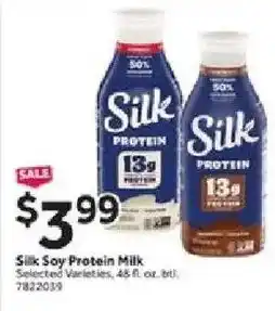 Stop&Shop Silk Soy Protein Milk offer