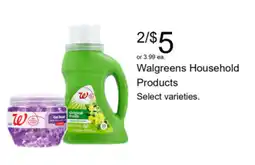Walgreens Walgreens Household Products offer