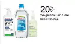 Walgreens Walgreens Skin Care offer