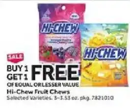 Stop&Shop Hi-Chew Fruit Chews offer