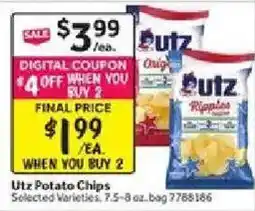 Stop&Shop Utz Potato Chips offer