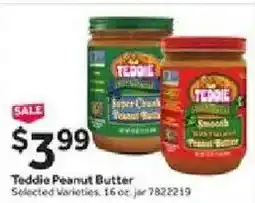 Stop&Shop Teddie Peanut Butter offer