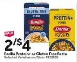 Stop&Shop Barilla Protein+ or Gluten Free Pasta offer