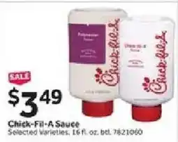 Stop&Shop Chick-fil-a Sauce offer