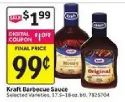 Stop&Shop Kraft Barbecue Sauce offer