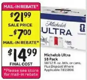 Stop&Shop Michelob Ultra offer