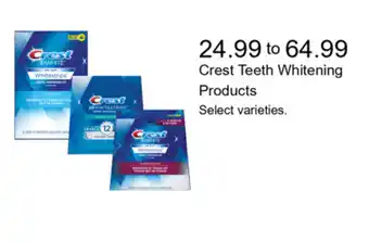 Walgreens Crest Teeth Whitening Products offer