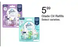 Walgreens Glade Oil Refills offer
