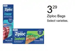 Walgreens Ziploc bags offer