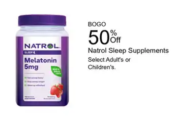 Walgreens Natrol Sleep Supplements offer