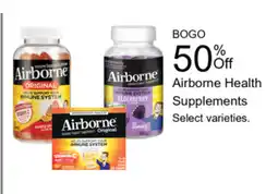 Walgreens Airborne Health Supplements offer
