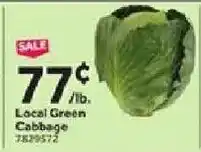 Stop&Shop Local Green Cabbage offer