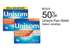 Walgreens Unisom Pain Relief offer