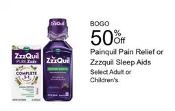 Walgreens ZzzQuil Pain Relief or Zzzquil Sleep Aids offer