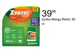Walgreens Zyrtec Allergy Relief offer