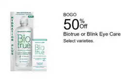 Walgreens Biotrue or Blink Eye Care offer